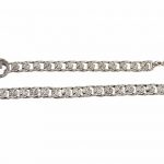 Gucci Interlocking G Chain Bracelet Silver Tone For Men 454285 J8400 0811