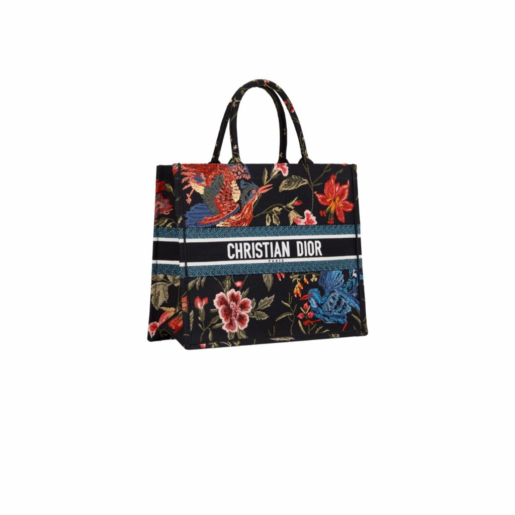Large Dior Book Tote Black Multicolor For Women M1286ZEAO_M911 42cm/16.5 inch