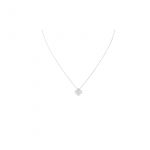 Louis Vuitton Les Ardentes Pendant Necklace Silver Tone For Women Q93652