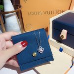 Louis Vuitton Les Ardentes Pendant Necklace Silver Tone For Women Q93652