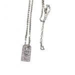 Dior Letter Necklace Silver For Women