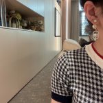 Dior Pearl Tassel Earrings Gold For Women