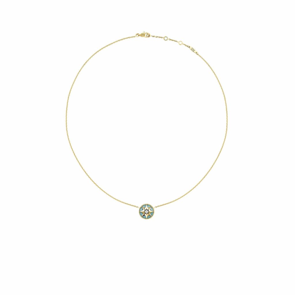 Rose Des Vents Necklace Yellow Gold For Women JRDV95006_0000