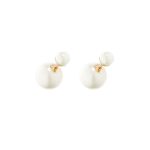 Tribales Earrings White For Women E0078MIDRS_D301