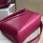 Loewe Small Puzzle Bag White/Yellow/Green Khaki/Pink For Women 9.4in / 24cm A510S21X88