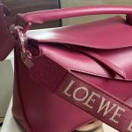 Loewe Small Puzzle Bag White/Yellow/Green Khaki/Pink For Women 9.4in / 24cm A510S21X88