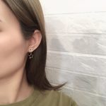 Dior Star CD Diamond Stud Earrings Gold For Women