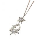 Dior Star Necklace Silver For Women