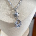Dior Star Necklace Silver For Women