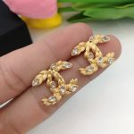 Chanel Wheat Earrings Gold For Women