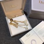 Dior J-A-D-I-O-R Earrings Gold Tone For Women