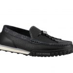 Louis Vuitton LV Racer Moccasin Black For Men 1A9ZH6