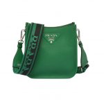 Prada Mini Shoulder Bag In Green For Women 7.8 in/20cm 1BH191_2DKV_F0YFM_V_3OO