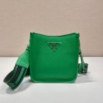 Prada Mini Shoulder Bag In Green For Women 7.8 in/20cm 1BH191_2DKV_F0YFM_V_3OO