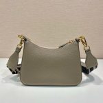 Prada Shoulder Bag In Grey For Women 9.5 in/ 24 cm 1BH193_2DKV_F0JDS_V_3OO