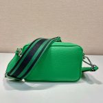 Prada Small Shoulder Bag In Green For Women 7.5in/ 19cm 1BH192_2DKV_F0YFM_V_3OO