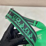 Prada Small Shoulder Bag In Green For Women 7.5in/ 19cm 1BH192_2DKV_F0YFM_V_3OO