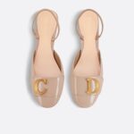 C'Est Dior Slingback Pump Nude For Women KCV073VNI_S18U