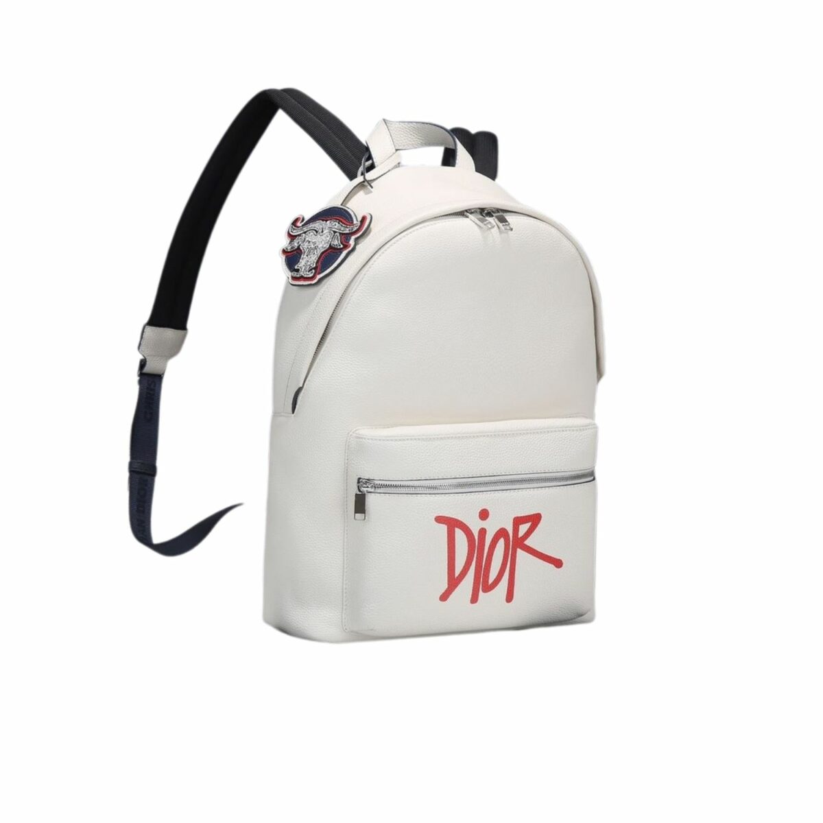 Dior Rider Backpack White For Men 16.5 in/42 cm