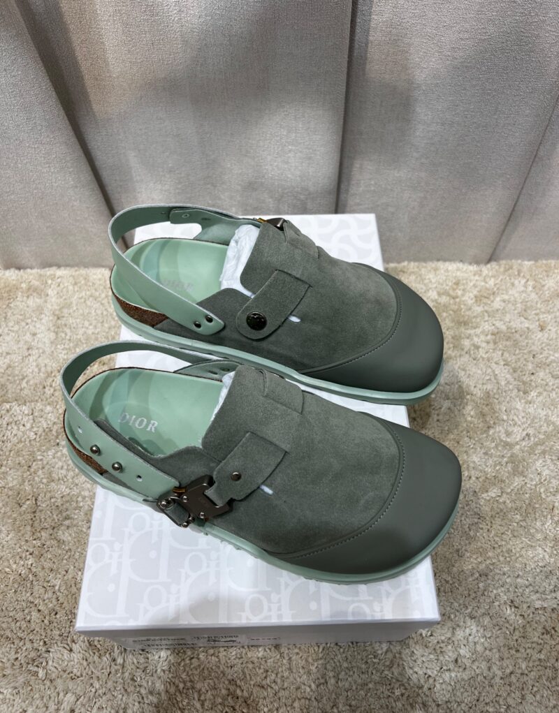 Dior By Birkenstock Tokio Mule Pastel Green For Men