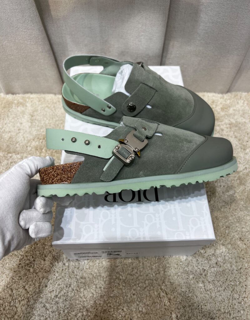 Dior By Birkenstock Tokio Mule Pastel Green For Men