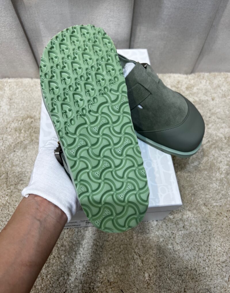 Dior By Birkenstock Tokio Mule Pastel Green For Men