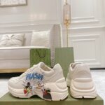 Gucci Disney x Donald Duck Rhyton Sneaker White For Men 646506 DRW00 9522