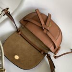 Loewe Mini Gate Dual Bag Beige/Brown/Dark Brown For Women 8.3in / 21cm A650N46X13