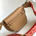 Loewe Mini Gate Dual Bag Beige/Brown/Dark Brown For Women 8.3in / 21cm A650N46X13