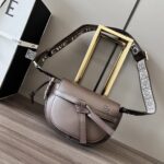 Loewe Mini Gate Dual Bag Beige/Brown/Dark Brown For Women 8.3in / 21cm A650N46X13