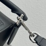 Loewe Small Puzzle Bag Black For Women 9.4in / 24cm 322.30.S21
