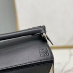 Loewe Small Puzzle Bag Black For Women 9.4in / 24cm