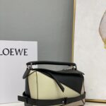Loewe Small Puzzle Bag Black For Women 9.4in / 24cm