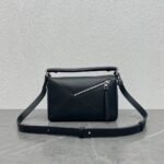 Loewe Small Puzzle Bag Black For Women 9.4in / 24cm 322.30.S21