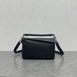 Loewe Small Puzzle Bag Black For Women 9.4in / 24cm 322.30.S21