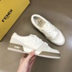 Fendi FD Match Low Tops Sneakers White For Men 7E1493AHH2F1FHS