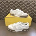 Fendi FD Match Low Tops Sneakers White For Men 7E1493AHH2F1FHS