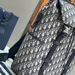 Dior Hit The Road Backpack White For Men 16.7 in/42.5 cm