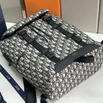 Dior Hit The Road Backpack White For Men 16.7 in/42.5 cm