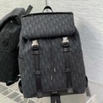 Dior Hit The Road Backpack Black For Men 16.7 in/42.5 cm