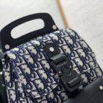 Dior Mini Gallop Backpack White For Men 11 in/27.5 cm
