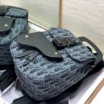 Dior Mini Gallop Backpack Black For Men 11 in/27.5 cm