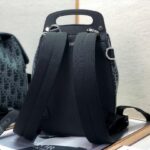 Dior Mini Gallop Backpack Black For Men 11 in/27.5 cm