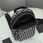 Dior Mini Rider Sling Bag Black And White For Men 12.5 in/32 cm