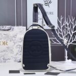 Dior Mini Rider Sling Bag White For Men 12.5 in/32 cm