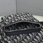 Dior Mini Rider Sling Bag Black And White For Men 12.5 in/32 cm