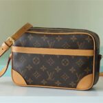 Louis Vuitton Monogram Trocadero 23 Shoulder Bag Pochette Brown For Women 9.1in/23cm