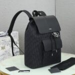 Dior Motion Backpack Black For Men 14.9 in/ 38cm