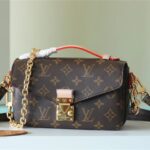 Louis Vuitton Pochette Métis East West Bag Brown For Women‎ 8.5in/21.5cm M46279