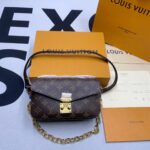 Louis Vuitton Pochette Métis East West Bag Brown For Women‎ 8.5in/21.5cm M46279